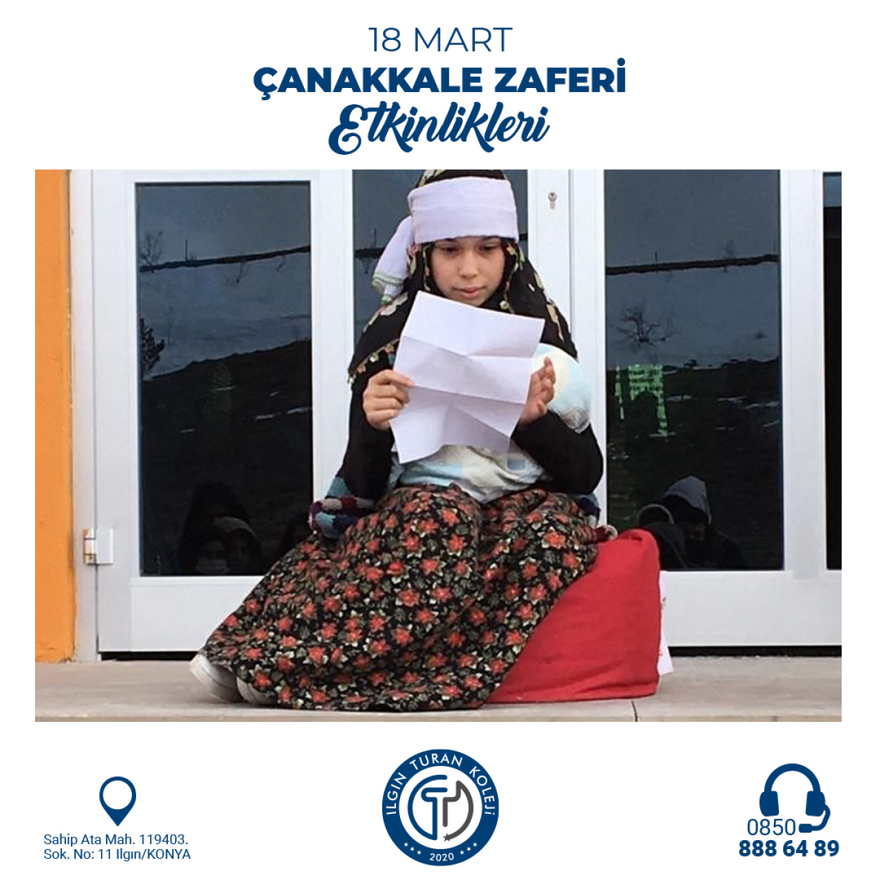 Çanakkale Şehitlerini Anma Programımız